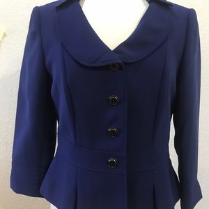 Tahari Deep Blue Blazer